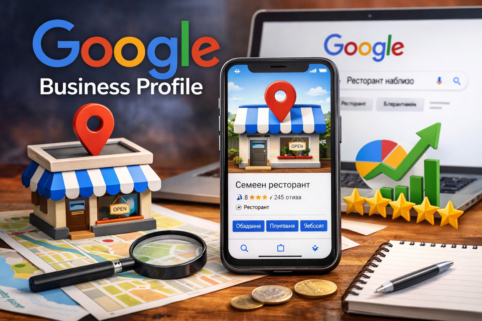 Какво е Google Business Profile