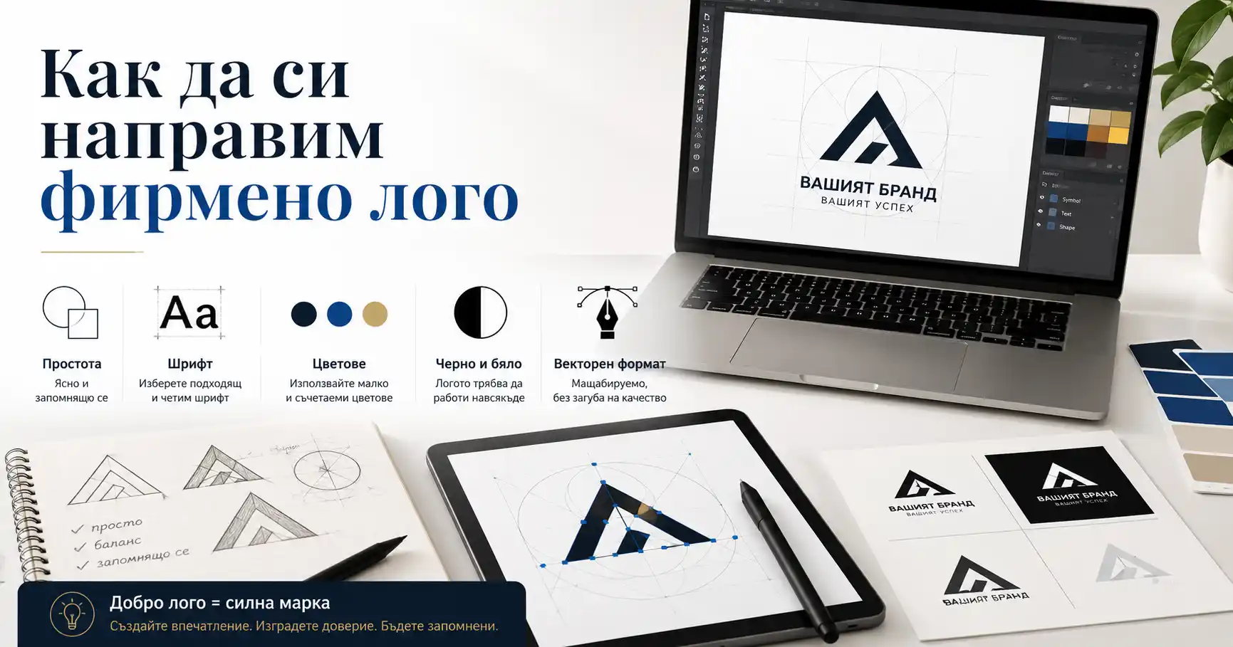 Как да си направим фирмено лого