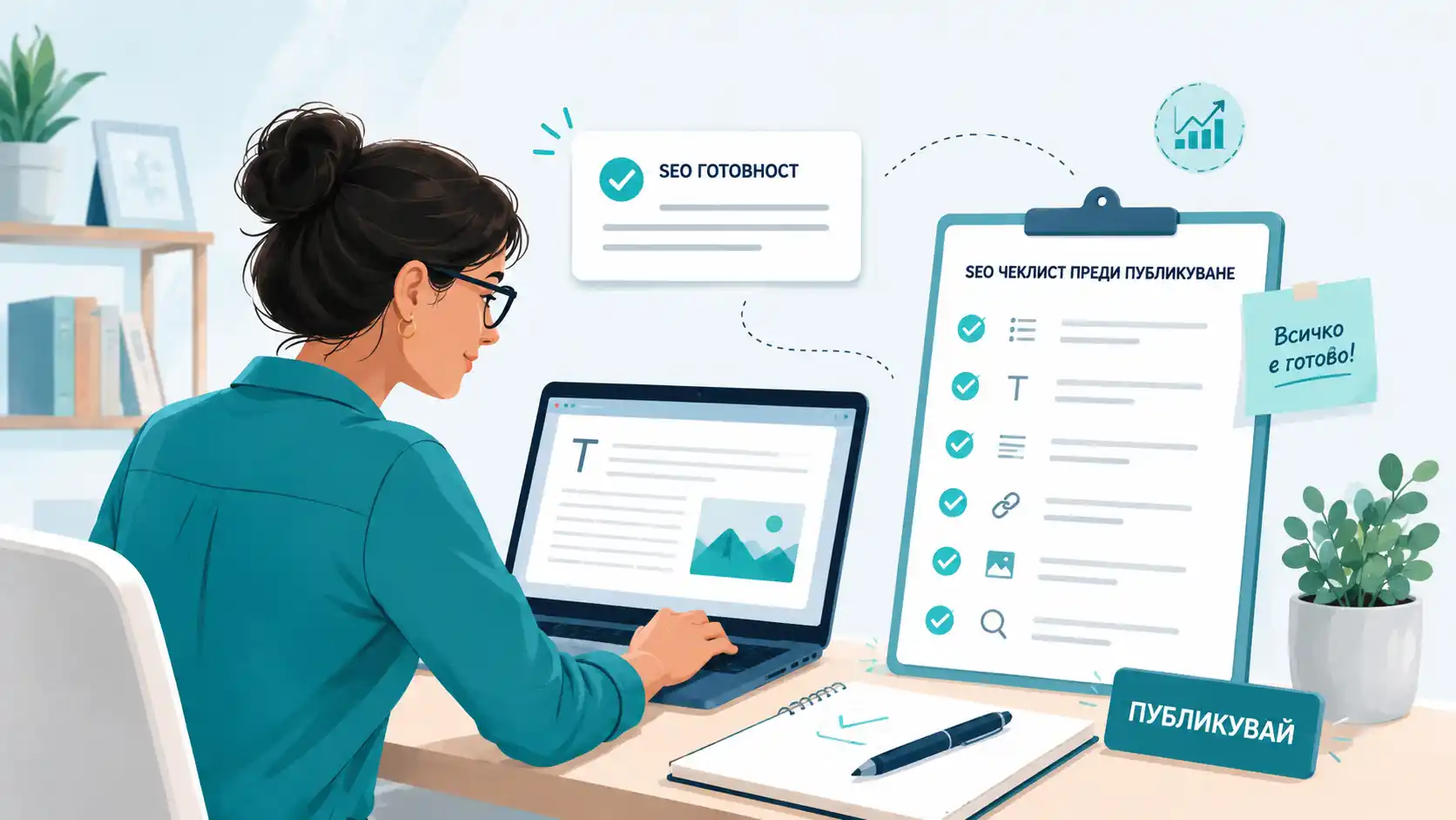 SEO checklist преди публикуване на статия