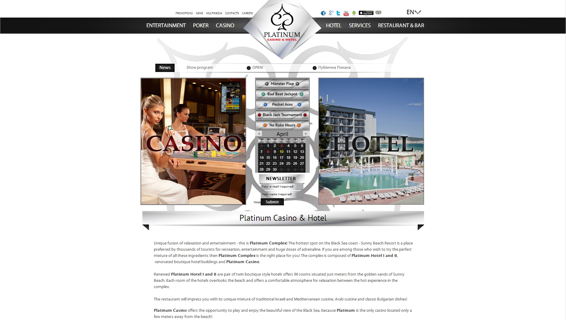 Platinum Casino & Hotel