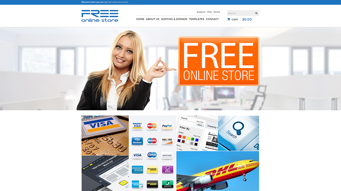 Free Online Store