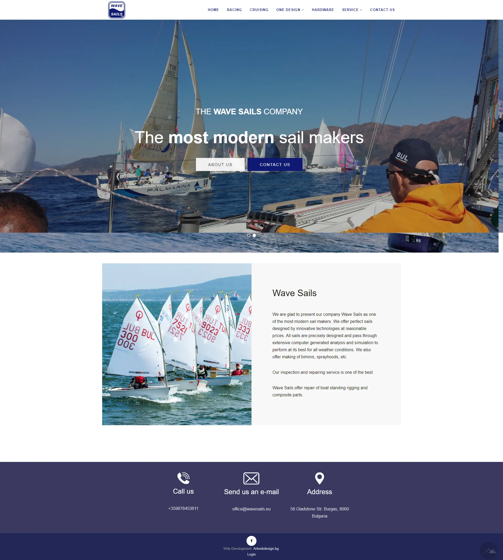 Уеб сайт за яхти