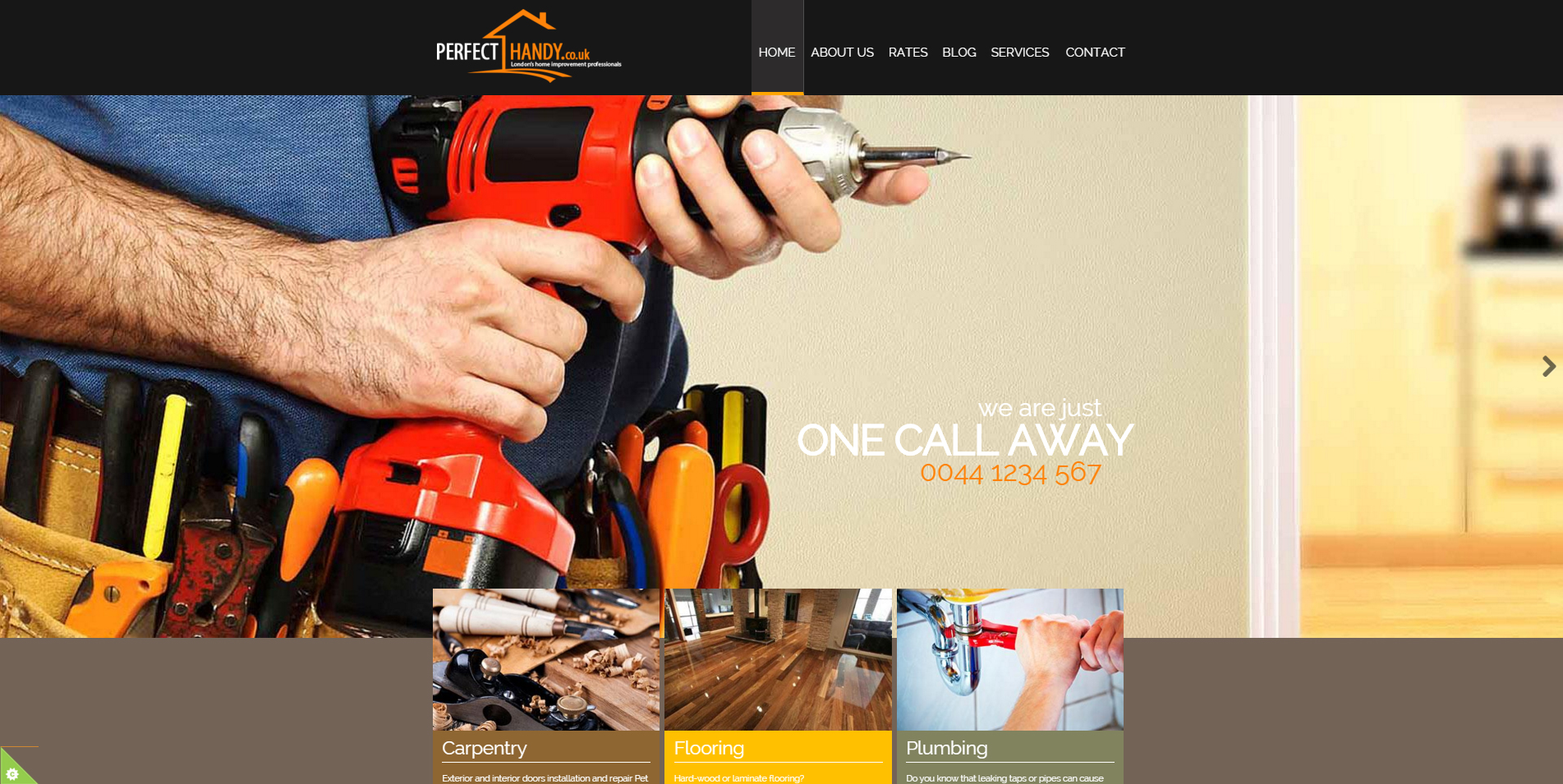 Изработка на фирмен уеб сайт за услуги